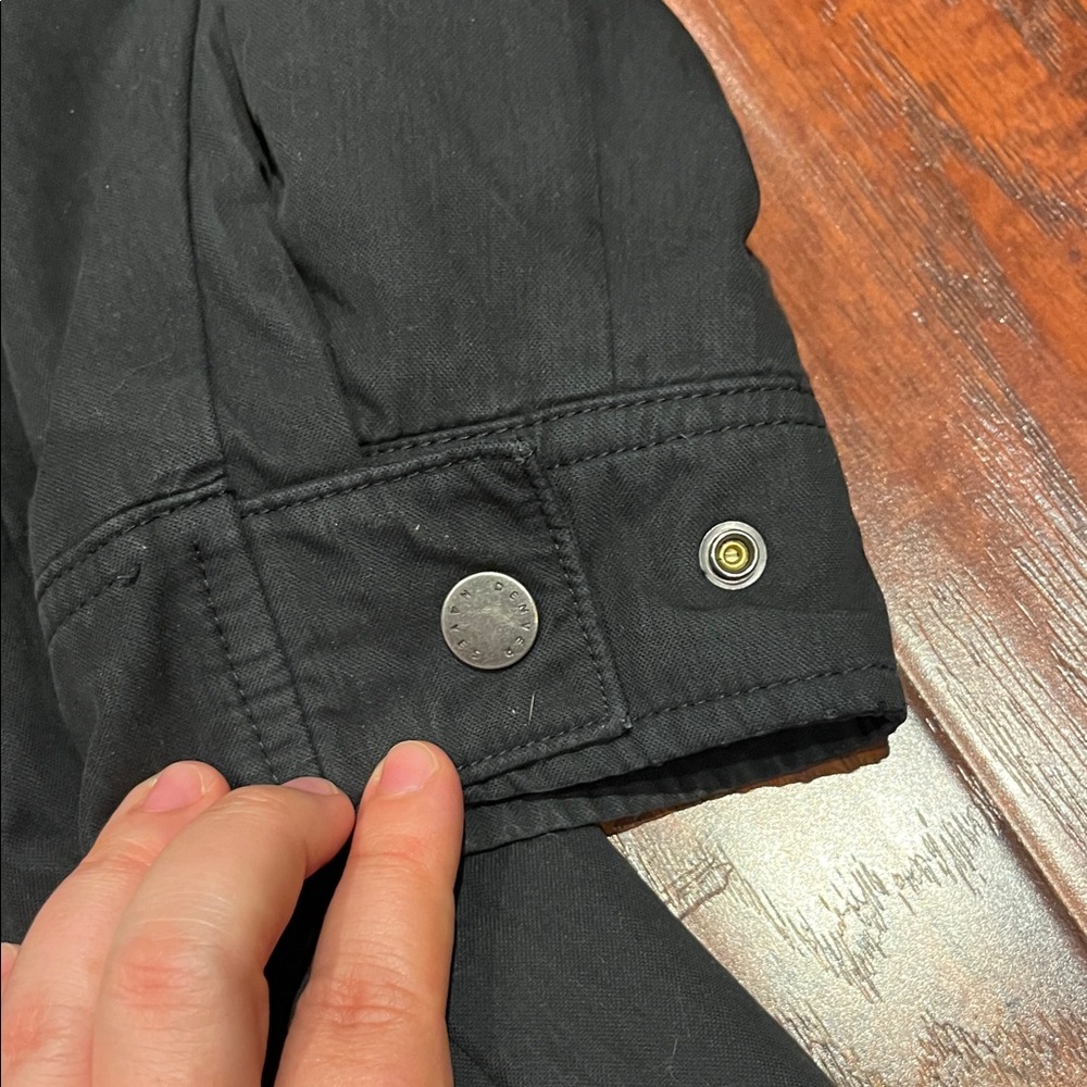 Denver Hayes Black Fleece-Lined Jacket - Picture 4 of 12